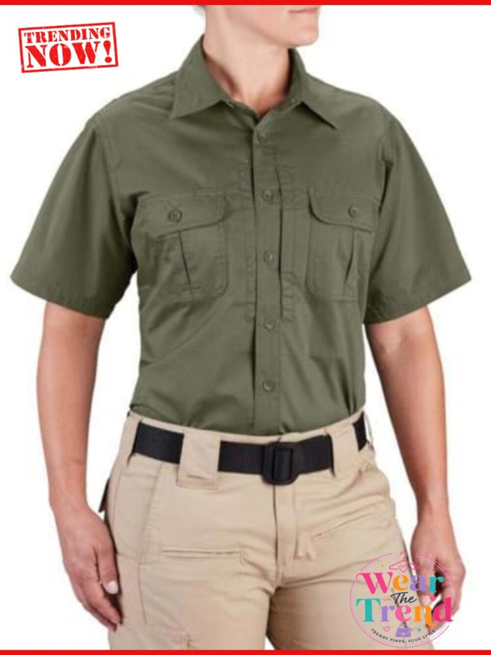 Kinetic Short Sleeve Shirt Ripstop Teflon Police Tactical Shirt
